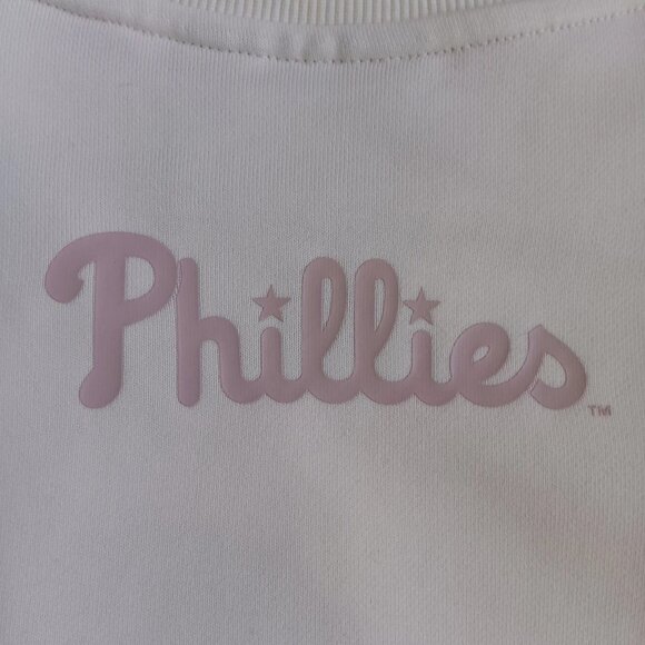 Terez Philadelphia Phillies Sweatshirt Crew Neck MLB Women's Size XL NEW - Picture 5 of 15
